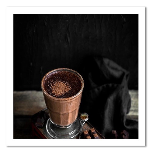 Obraz na plátně Šálek kávy Čokoláda