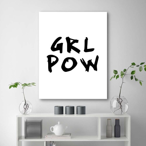 Obraz na plátně Girl Power