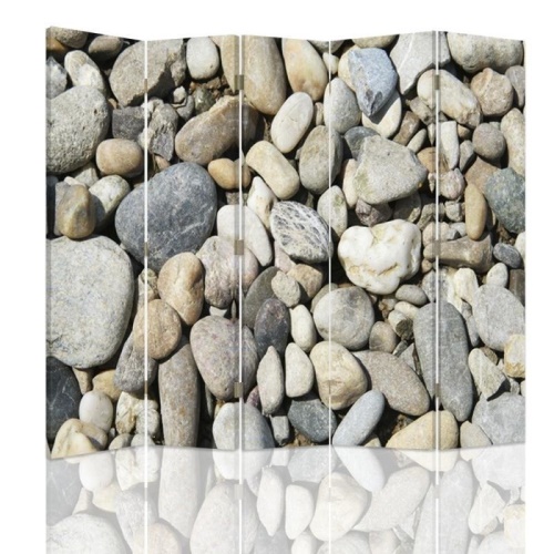 Ozdobný paraván, Kameny na pláži