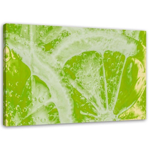 Obraz na plátně Limety v zelené barvě