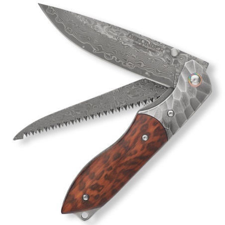 DELLINGER Wilderer VG10 nůž zavírací s pilkou