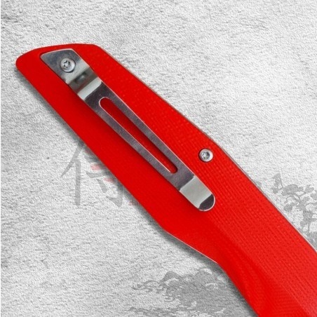 DELLINGER Coyotte Flipper Red 8Cr14MoV nůž zavírací 