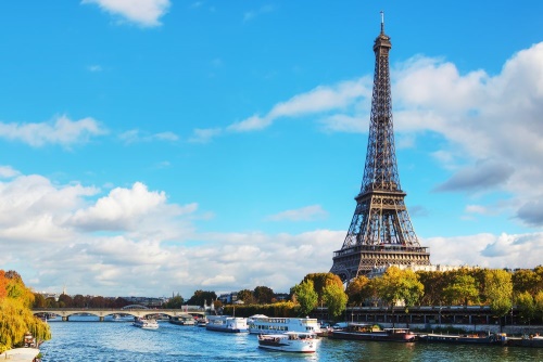 Obraz nádherná panoráma Paríža