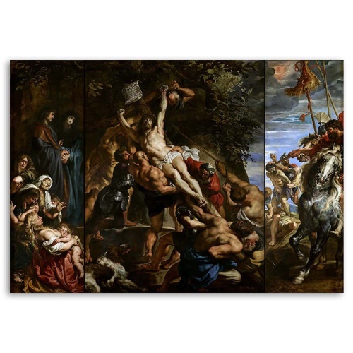 Obraz na plátně Vyvýšení kříže - P. P. Rubens