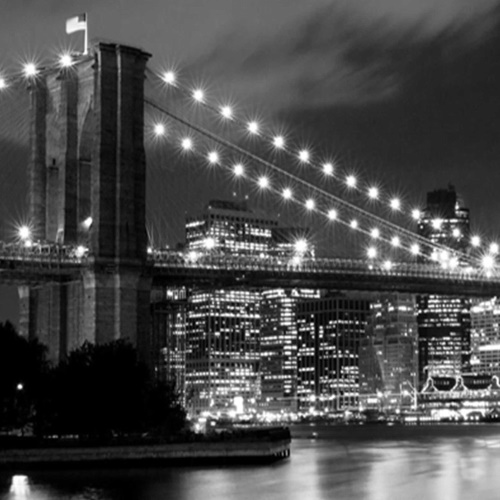 Ozdobný paraván, Panorama z Brooklynského mostu