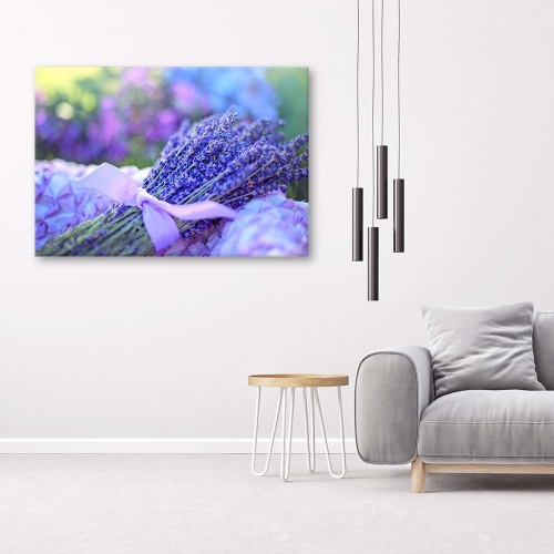 Obraz na plátně Levandulové květiny Příroda
