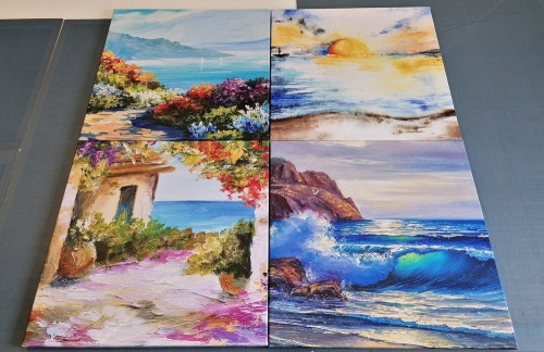 Set obrazov more a pláž