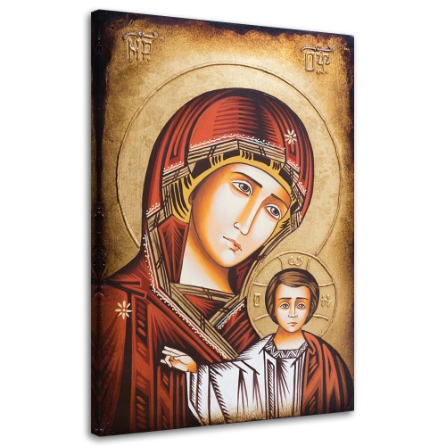 Obraz na plátně RELIGIÓZNÍ Ikona Panny Marie ze Segovie