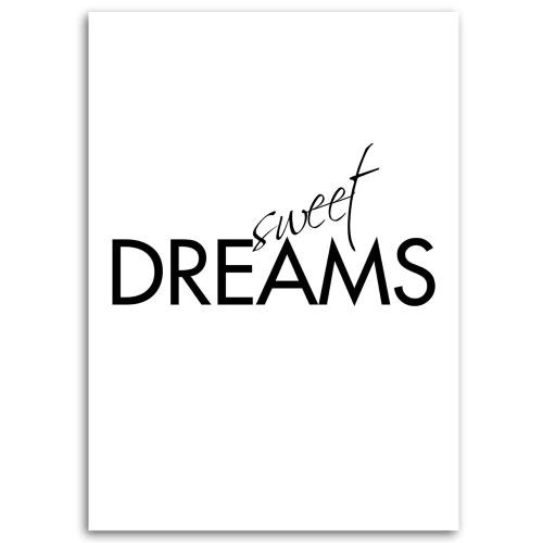 Obraz na plátně Nápisy Sweet Dreams