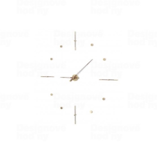 Designové nástěnné hodiny Nomon Mixto NG Gold 155cm