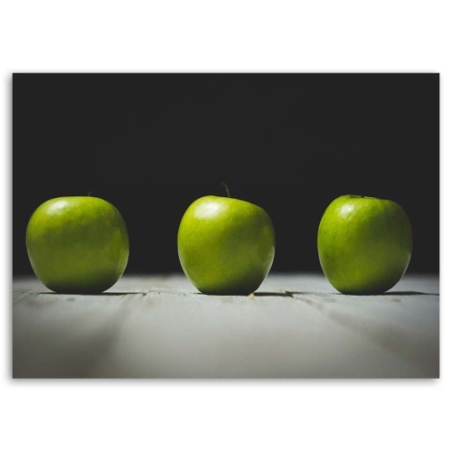 Obraz na plátně Jablko Zelené ovoce