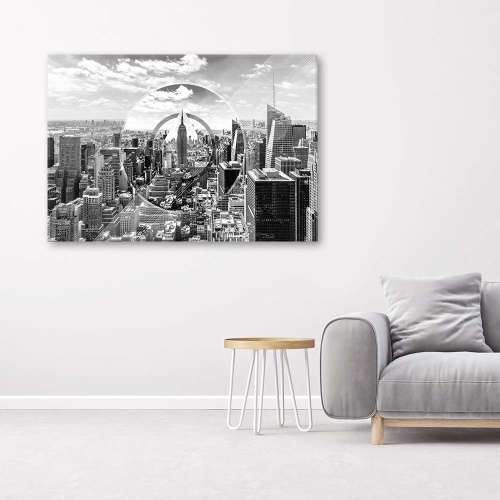 Obraz na plátně New York City černobíle