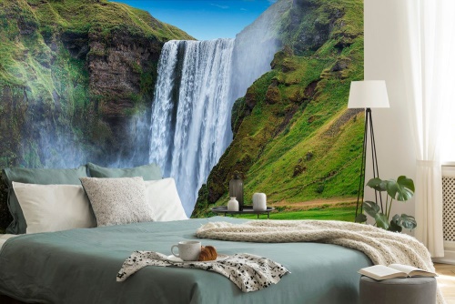 Fototapeta ikonický vodopád na Islande