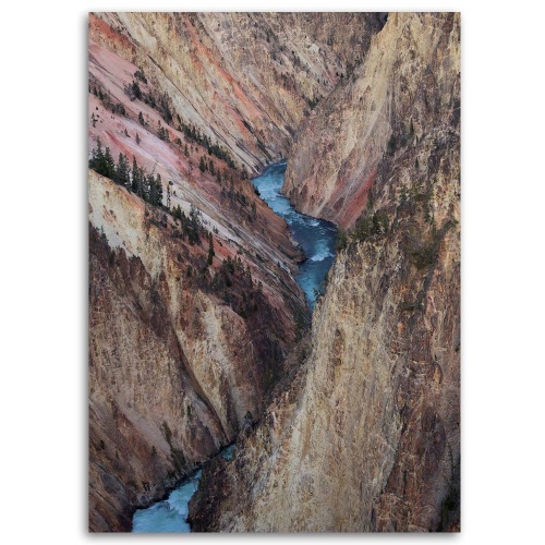 Obraz na plátně Řeka Hory Příroda