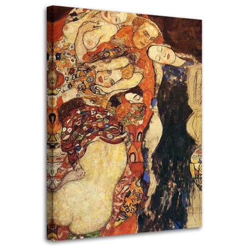 Obraz na plátně REPRODUKCE Nevěsta - G.Klimt,