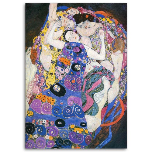 Obraz na plátně REPRODUKCE Gustav Klimt - Panny