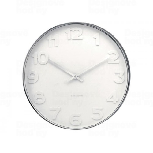 Designové nástěnné hodiny 4383 Karlsson 38cm