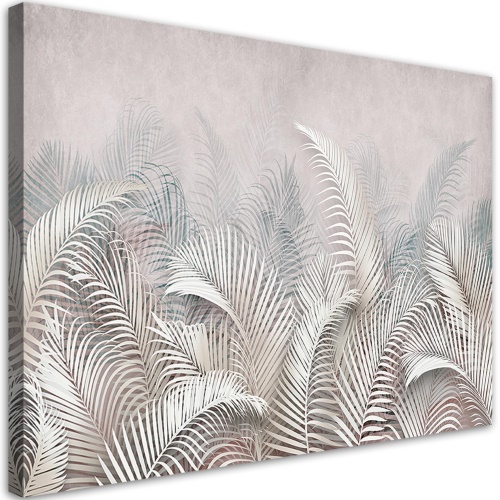 Obraz na plátně, 3D palmové listy
