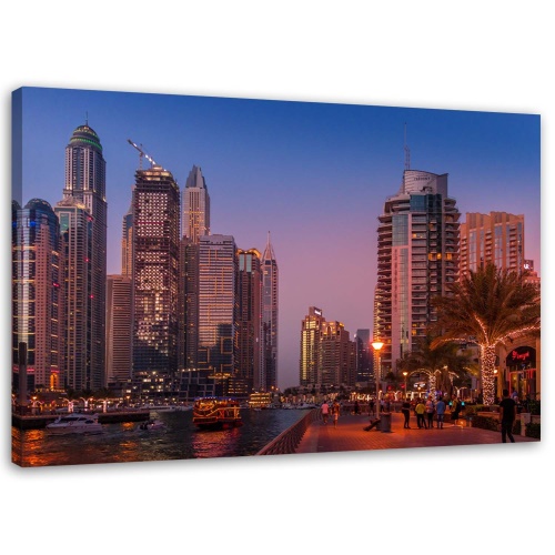 Obraz na plátně Město Dubaj