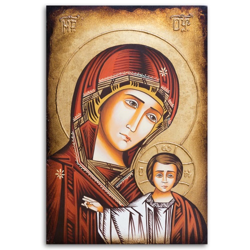 Obraz na plátně RELIGIÓZNÍ Ikona Panny Marie ze Segovie