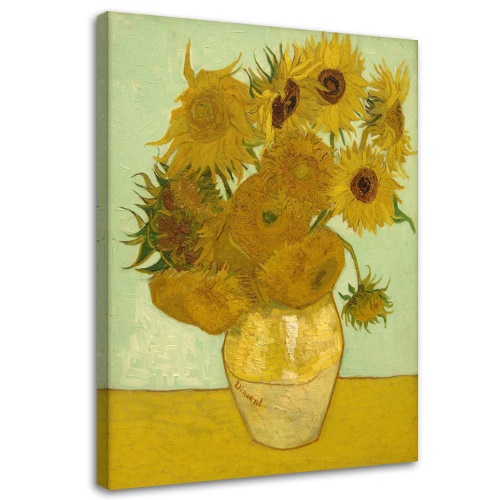 Obraz na plátně, REPRODUKCE Slunečnice - V. van Gogh