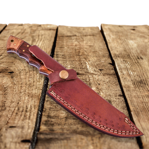 KnifeBoss lovecký damaškový nůž Rock