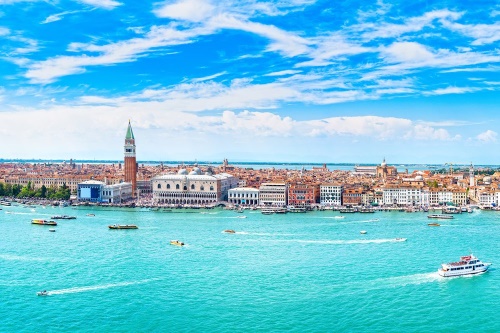 Fototapeta pohľad na Benátky