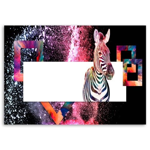 Obraz na plátně Zvířata zebry