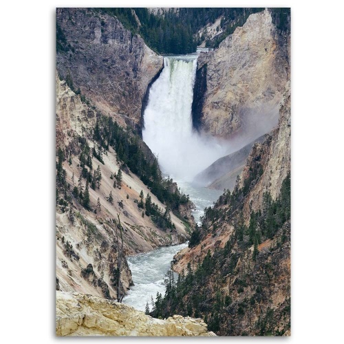 Obraz na plátně Vodopád Hora Příroda