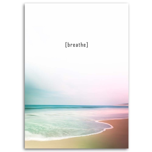 Obraz na plátně Pláž Moře Barevné