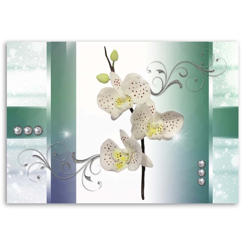 Obraz na plátně Orchidej květina rostlina