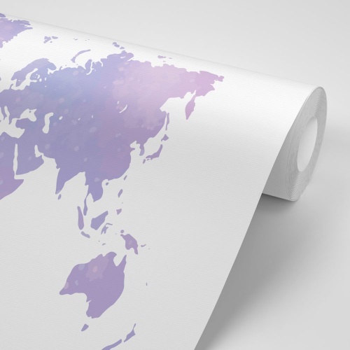 Samolepiaca tapeta nádherná mapa sveta