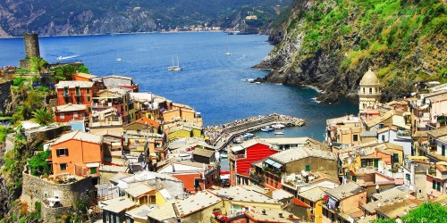 Obraz pobrežie Talianska