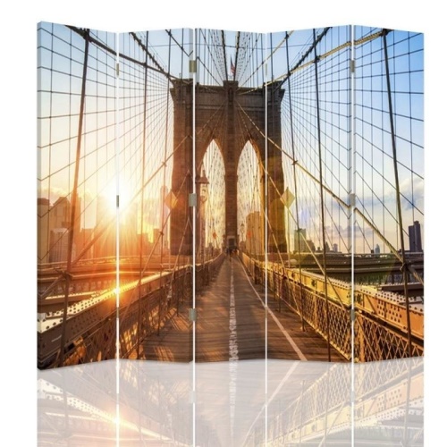 Ozdobný paraván Brooklynský most New York