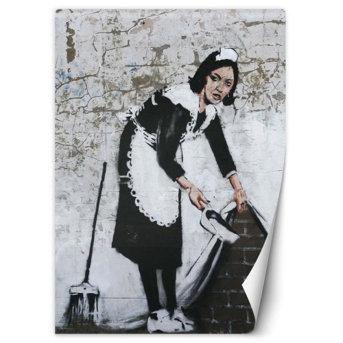 Fototapeta, Banksy Maid Street Art