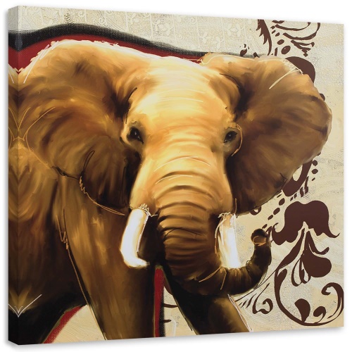 Obraz na plátně Sloní Afrika