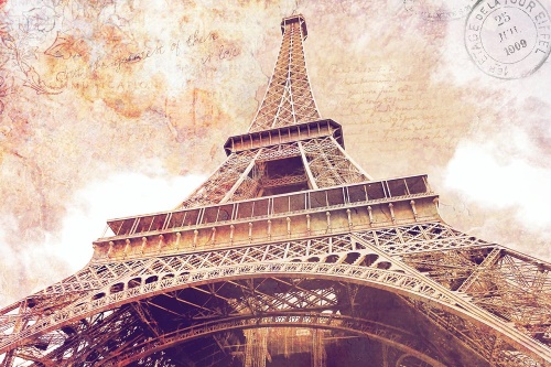 Tapeta Eiffelova veža v Paríži