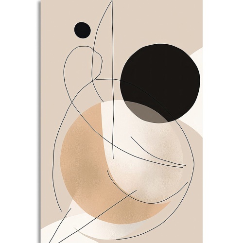 Obraz abstraktné tvary No8
