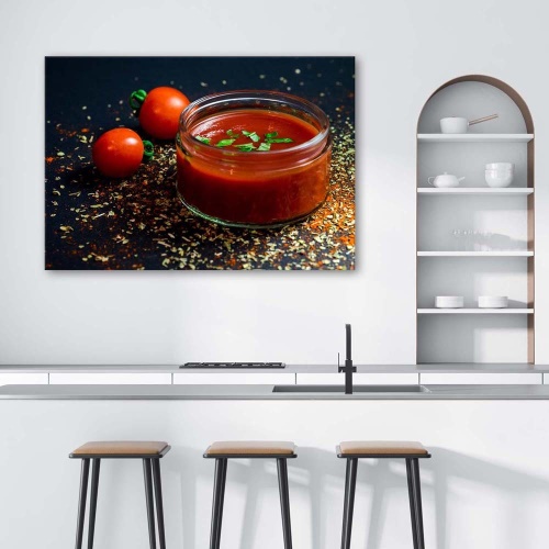 Obraz na plátně Rajčata Zeleninová kuchyně