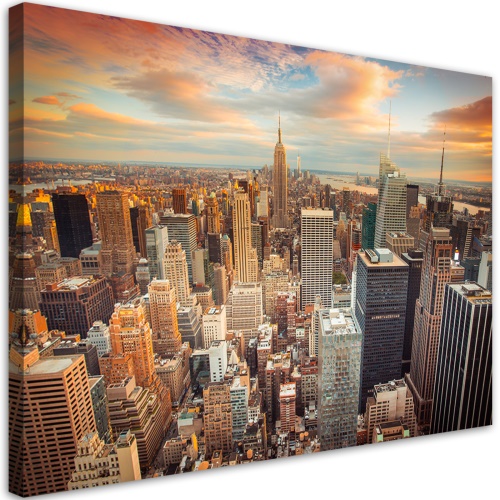 Obraz na plátně, Panorama New York City
