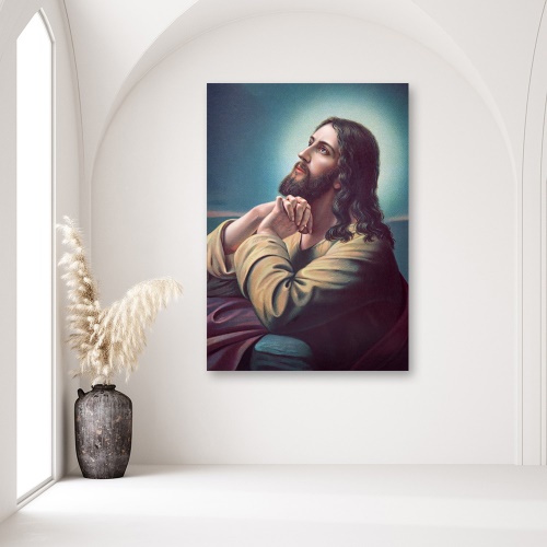 Obraz na plátně RELIGIÓZNÍ Ježíš v zahradě olivovníků
