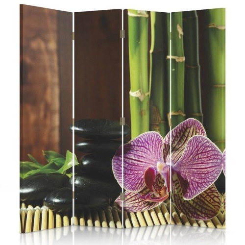 Ozdobný paraván Zen Orchid Bamboo