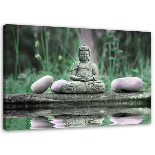 Obraz na plátně Buddha Feng Shui meditace