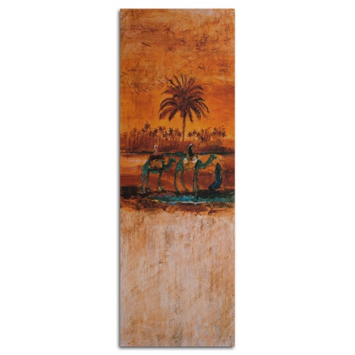 Obraz na plátně Palm Camel Desert