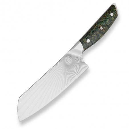 DELLINGER kuchařský nůž Santoku Sandvik Green Northern Sun