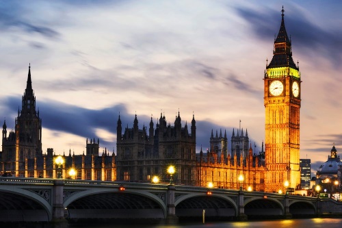 Fototapeta nočný Big Ben v Londýne