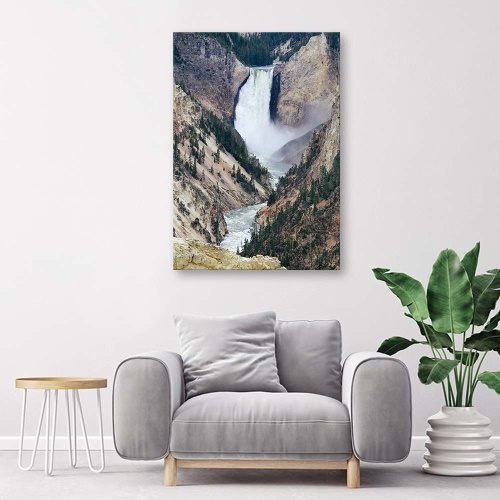 Obraz na plátně Vodopád Hora Příroda