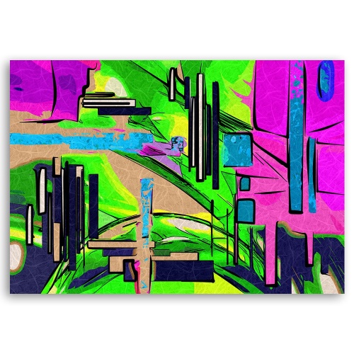 Obraz na plátně Abstraktní barevné