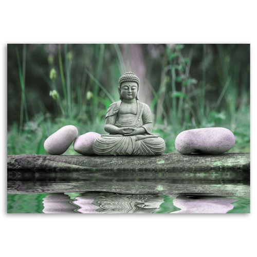Obraz na plátně Buddha Feng Shui meditace