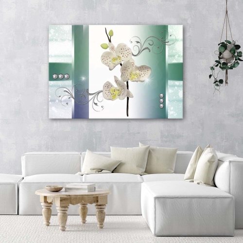 Obraz na plátně Orchidej květina rostlina